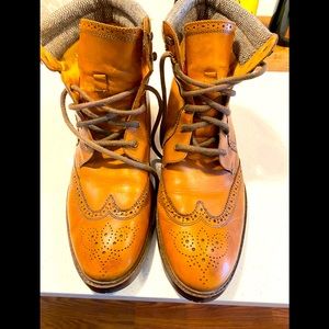 Ben Sherman wingtip ankle dress shoes 11